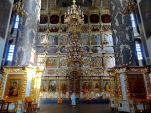 iconostase de la cathédrale du monastère Donskoï