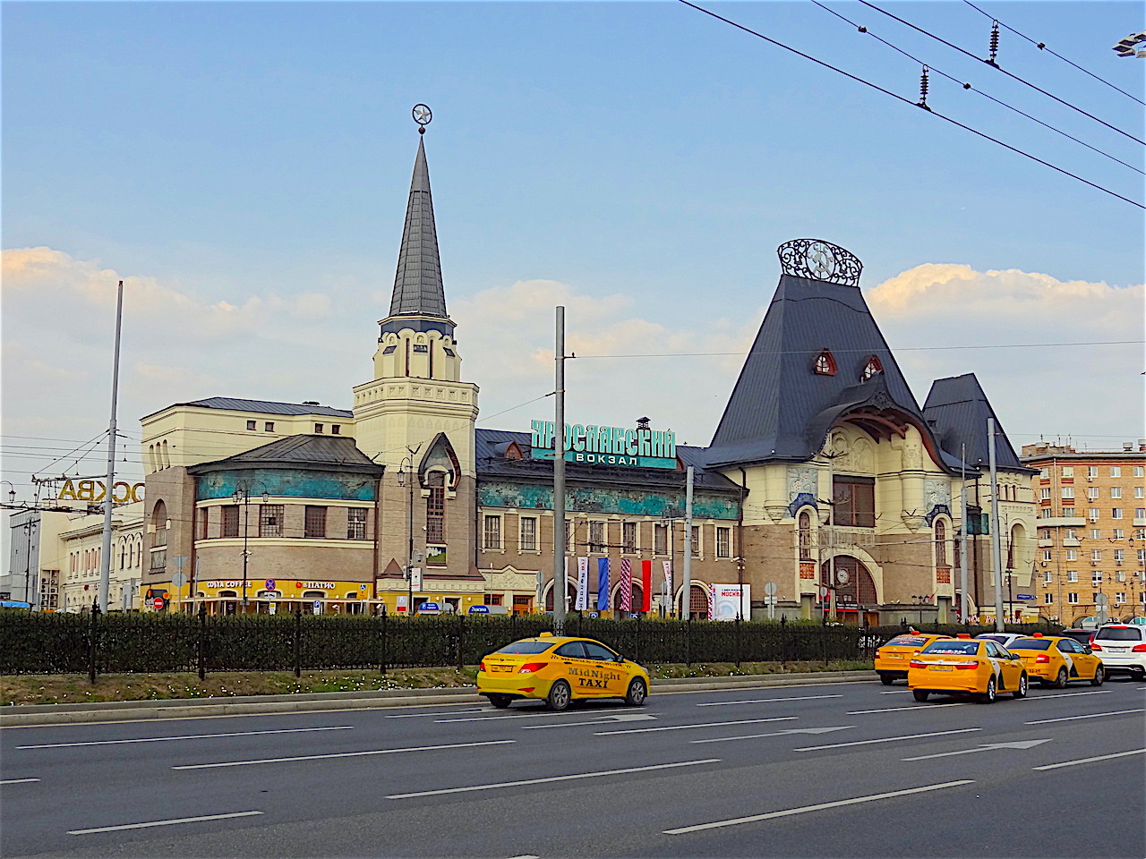 gare de Iaroslav à Moscou