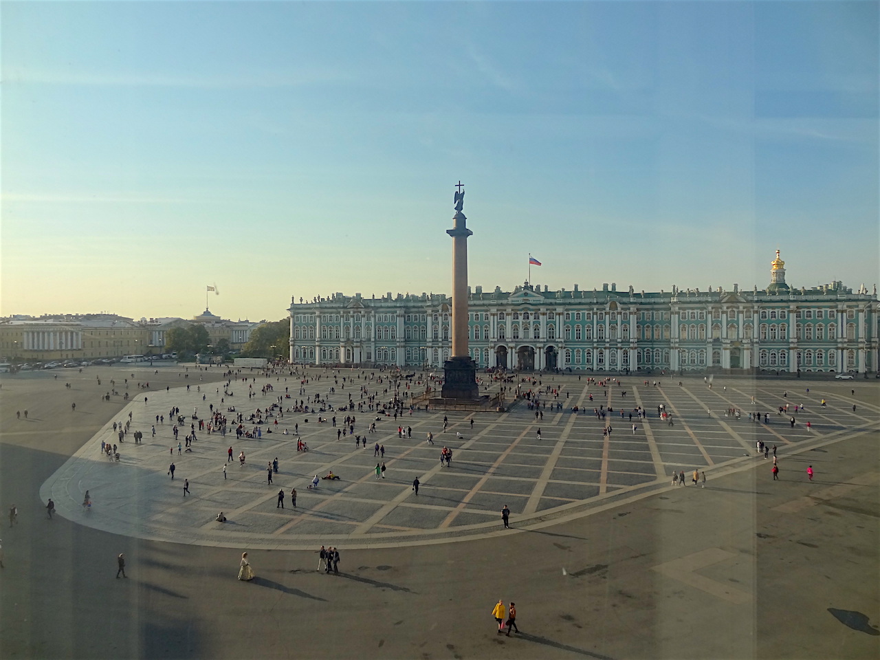 place du palais à Saint-Pétersbourg
