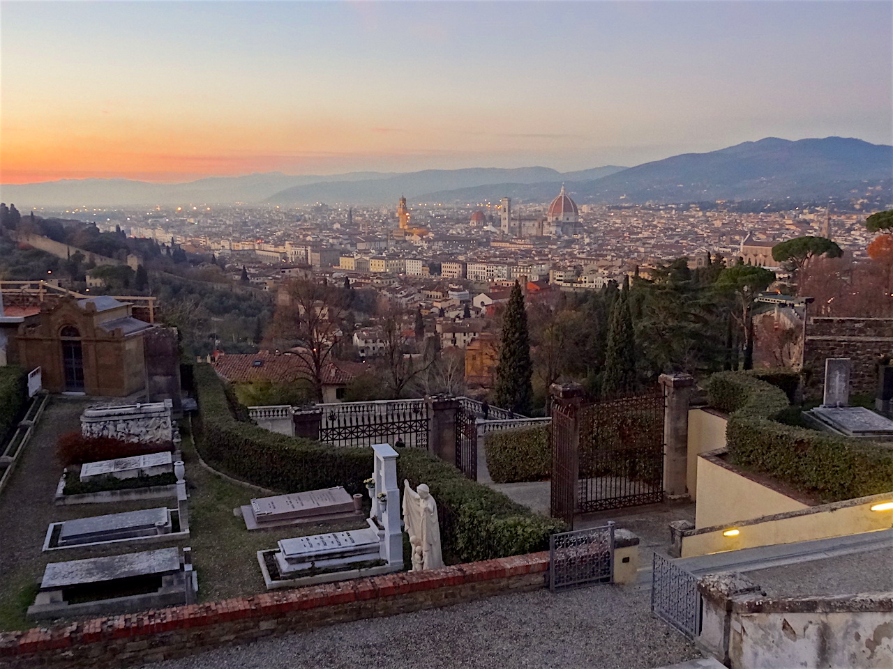 cimetière des portes saintes à Florence