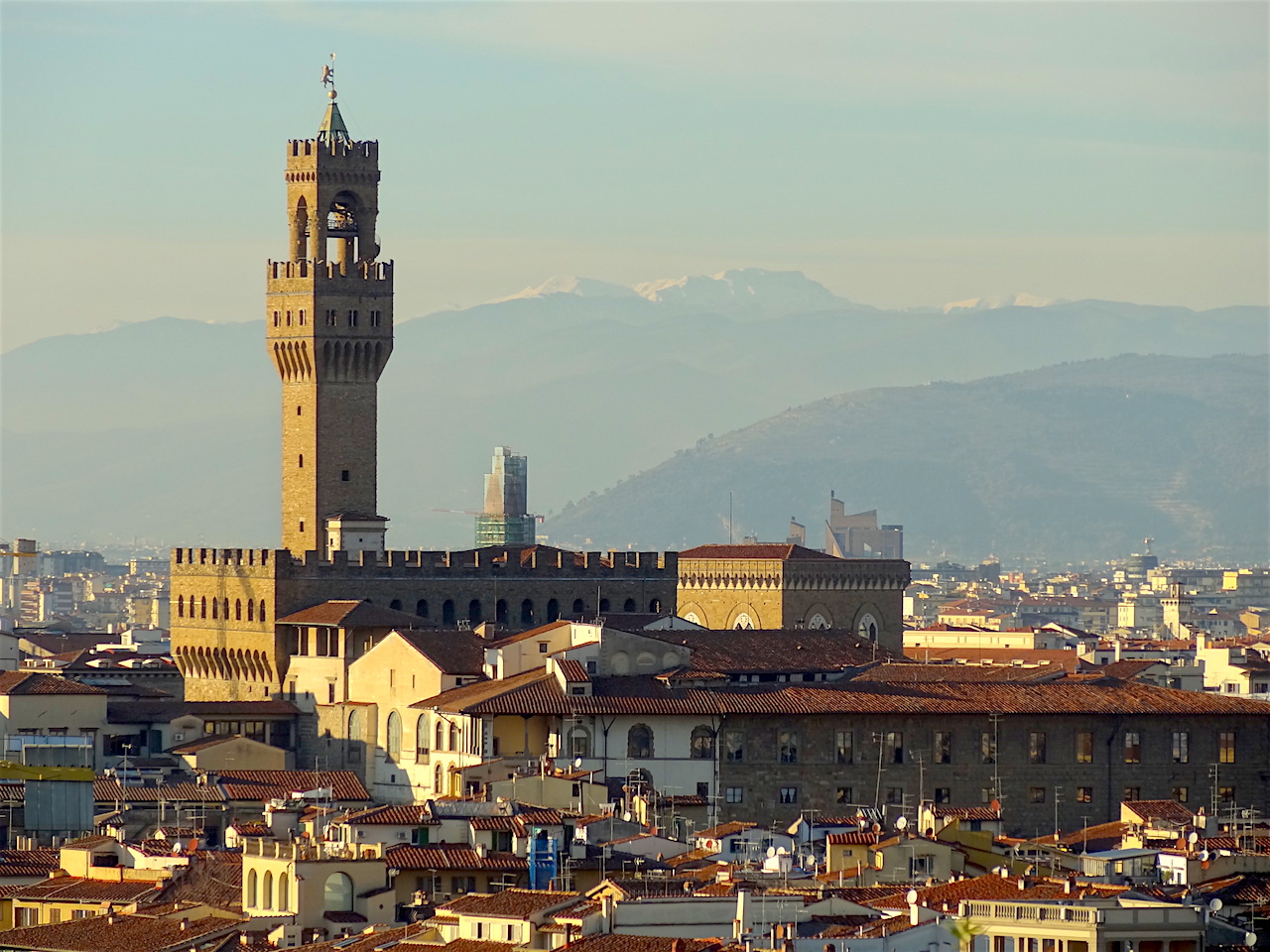 vue sur le palazzo vecchio