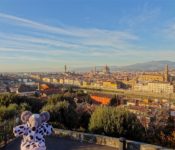 vue sur Florence devant la piazzale Michelangelo