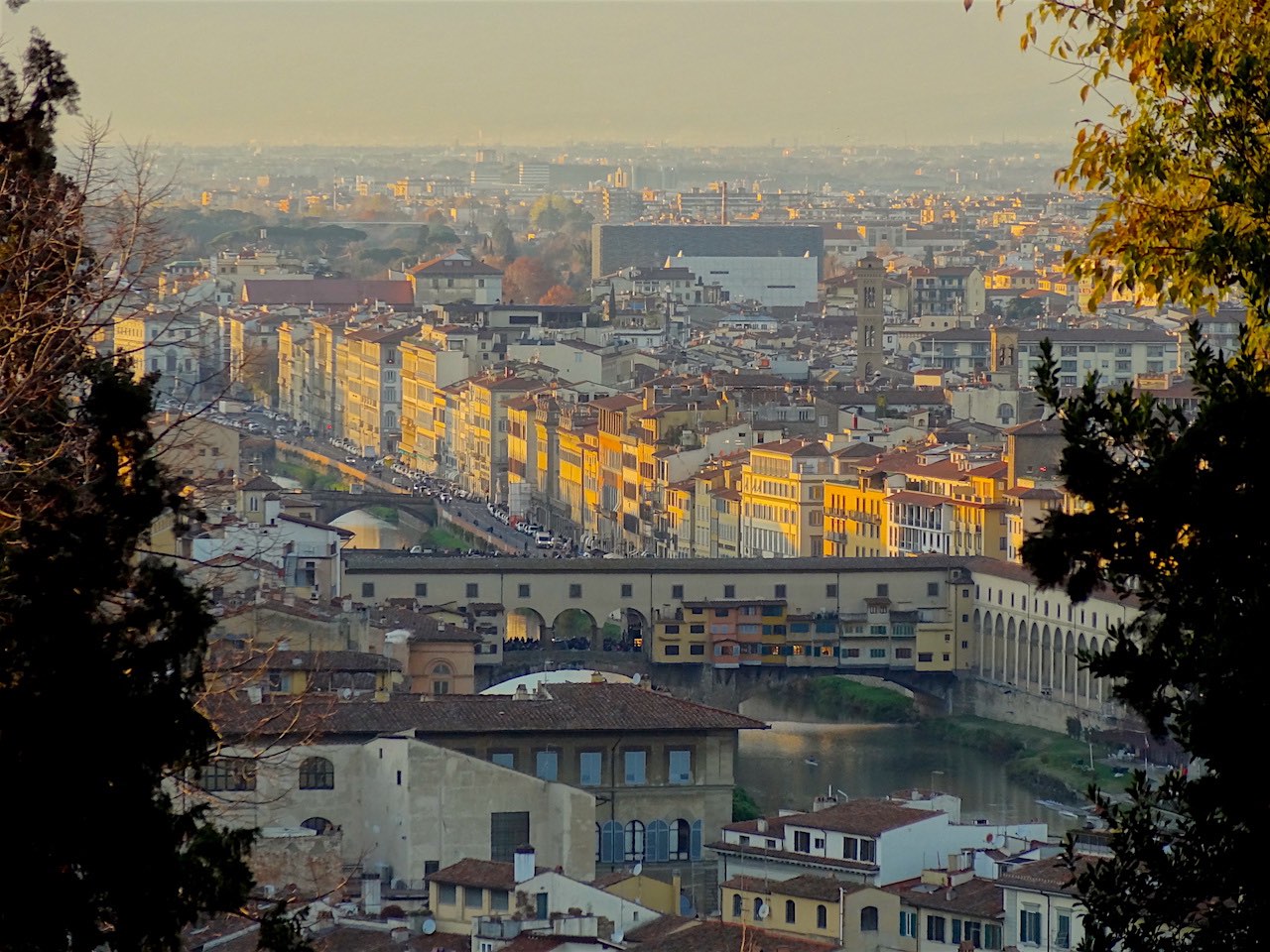 vue sur le ponte vecchio