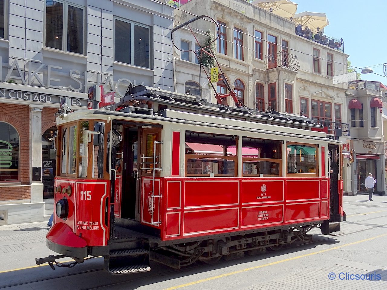 tram de l'avenue istiklal