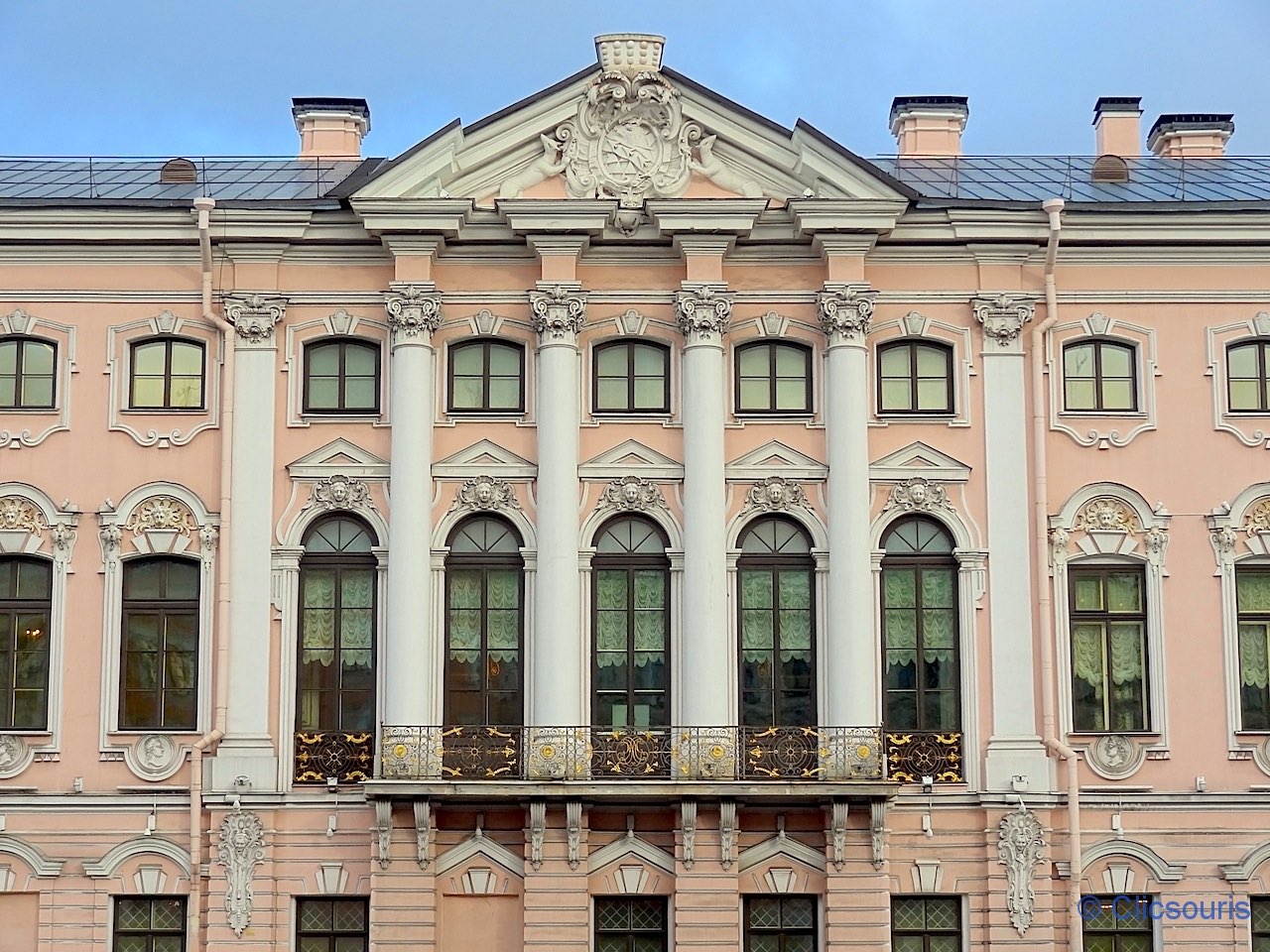 façade du palais stroganov