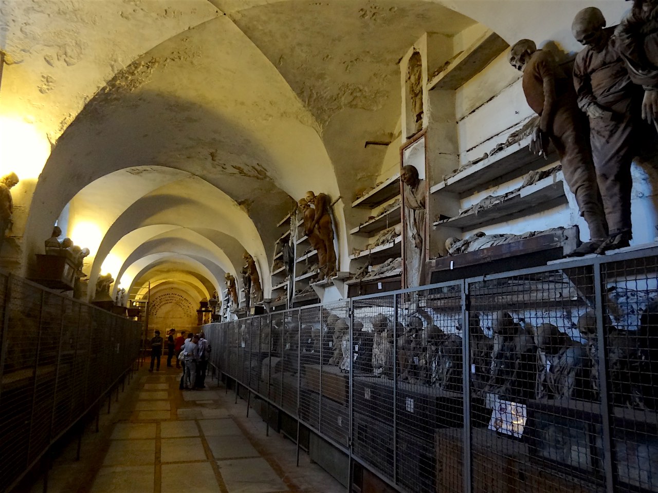 galerie des catacombes des capucins à Palerme
