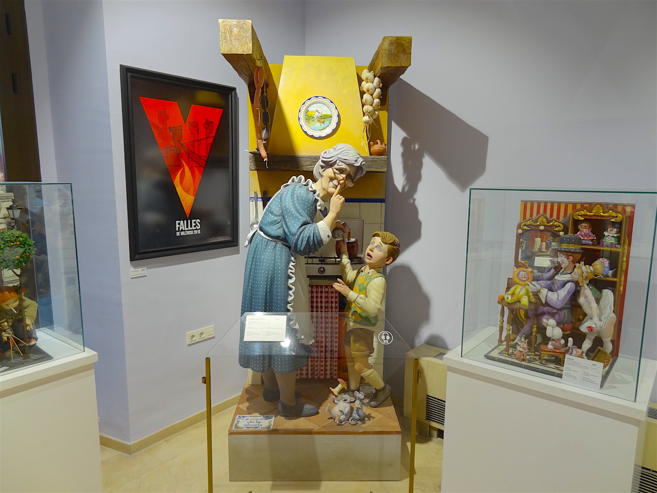 ninot du musée des Fallas à Valence