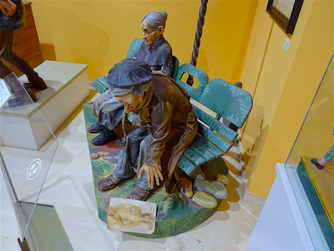 scène du musée des Fallas à Valence