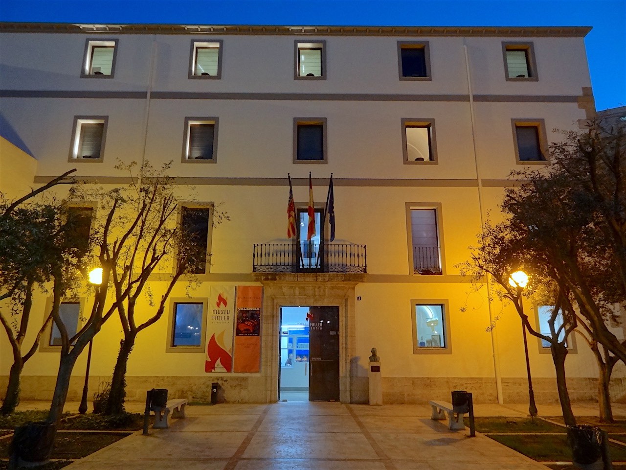 entrée du musée des fallas de Valence