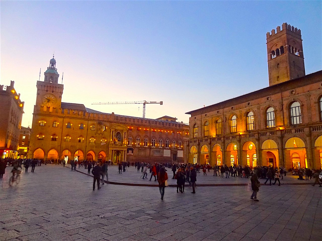 piazza Maggiore Bologne