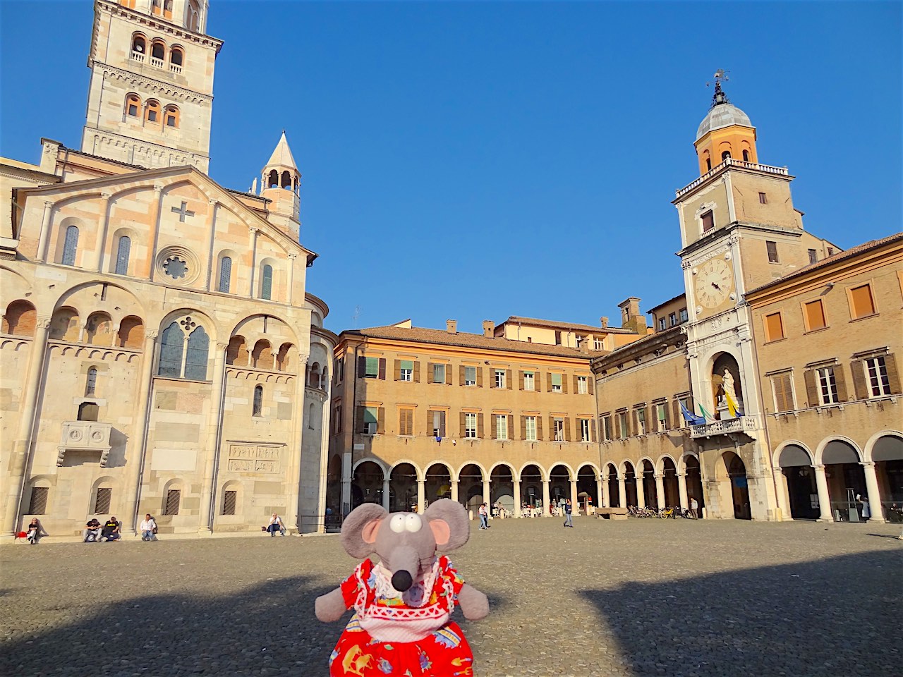 Piazza Grande à Modène