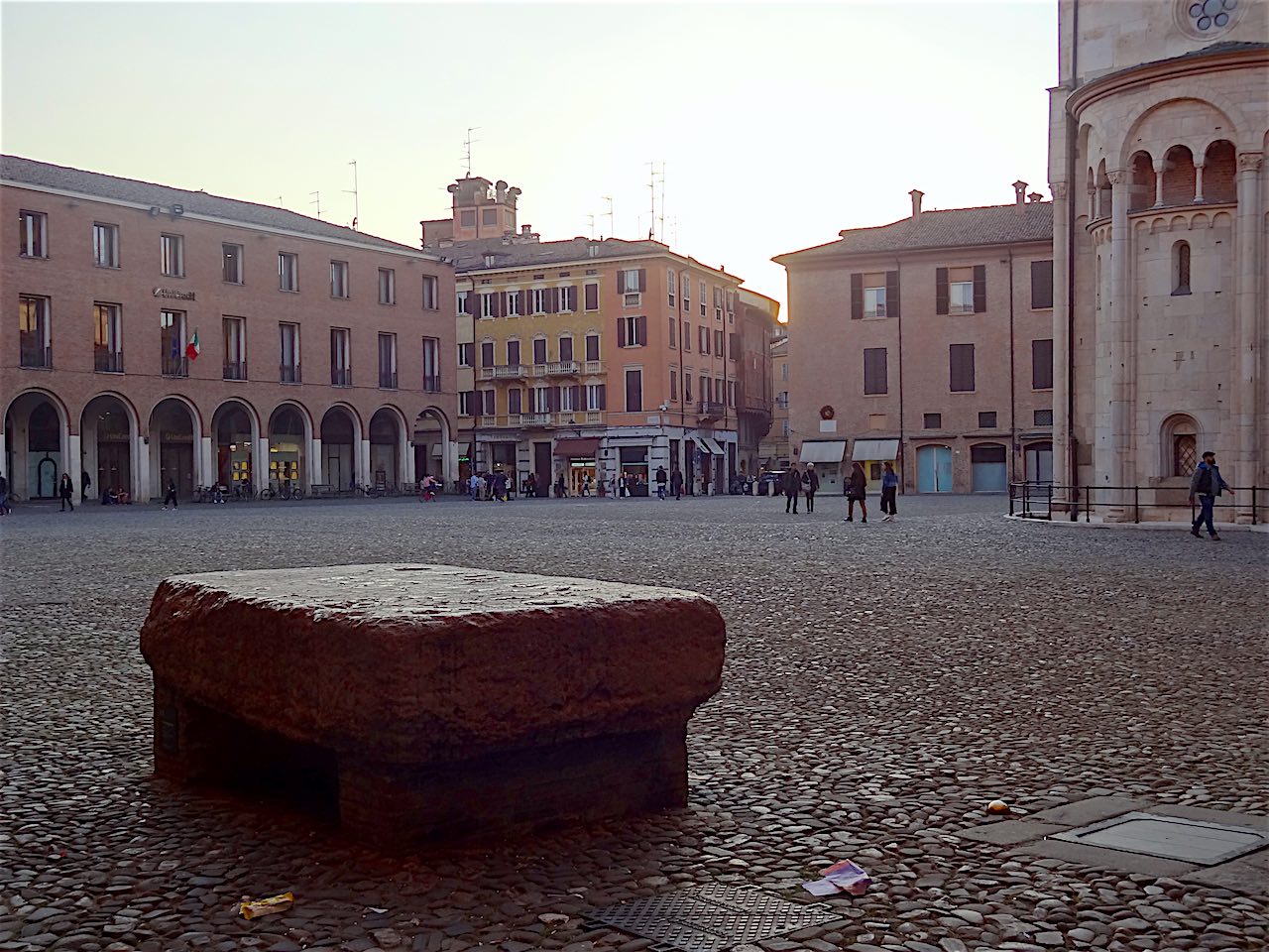 piazza Grande à Modène