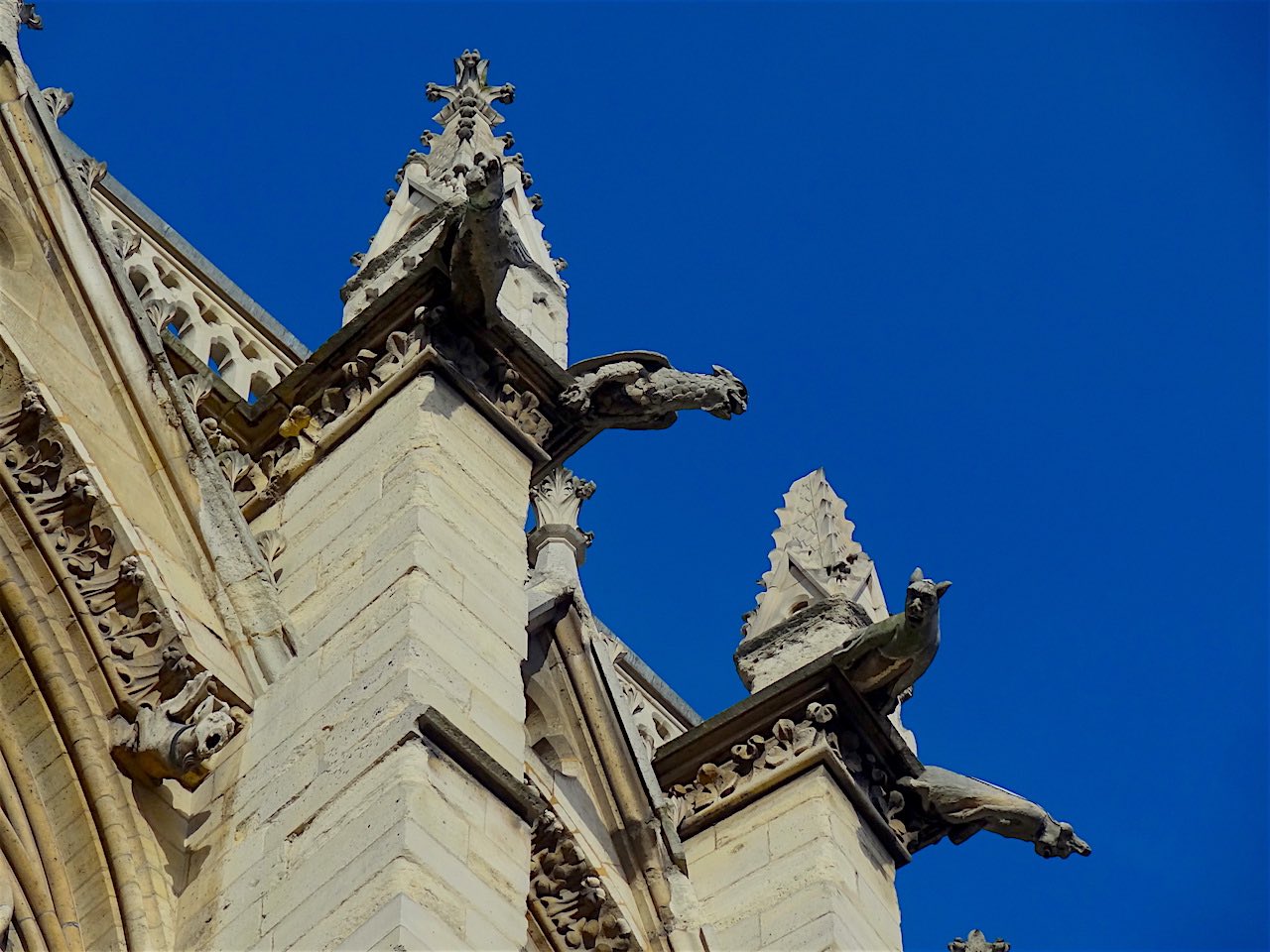 gargouilles de la Sainte-Chapelle à Paris