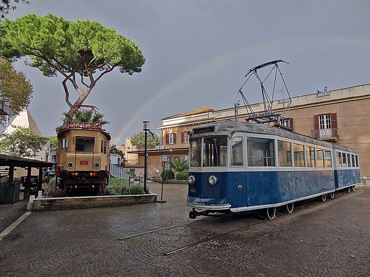 Le musée des transports urbains de Rome
