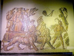 mosaïques romaines au musée archéologique de Madrid