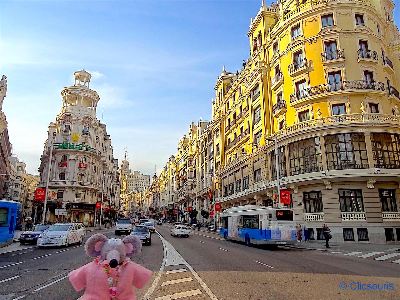 Gran Via à Madrid
