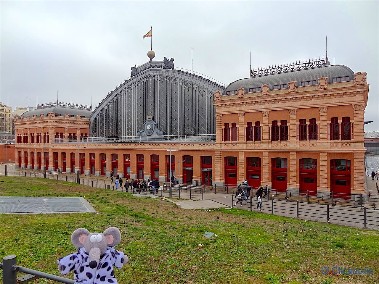 gare Atocha à Madrid