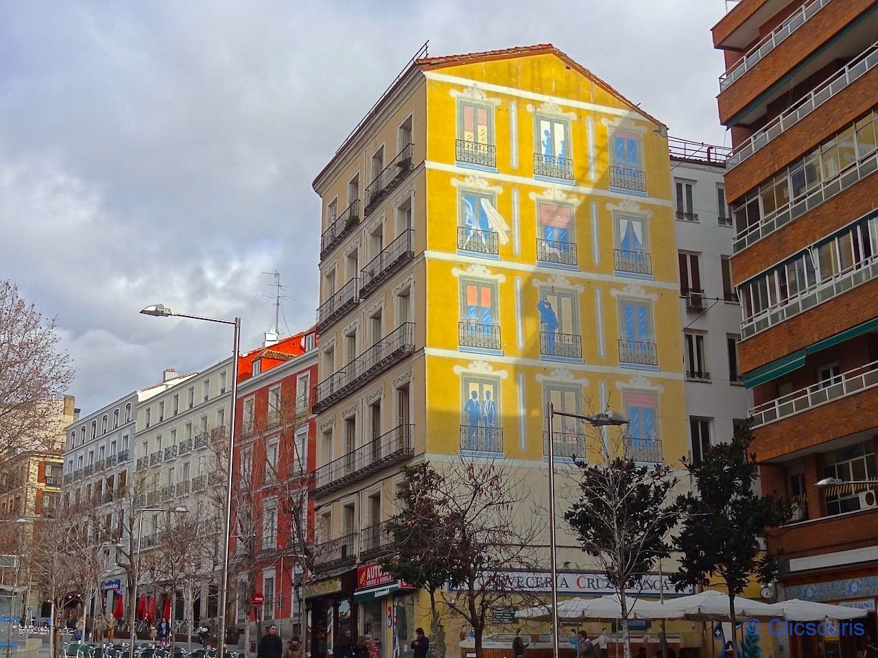 un mur peint à Chueca Madrid