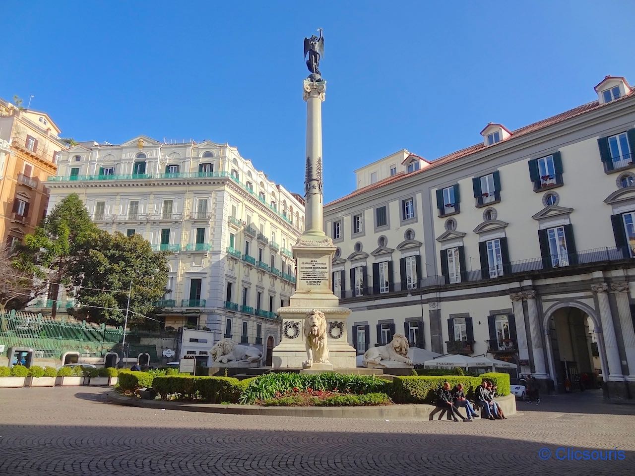 place des Martyrs à Naples