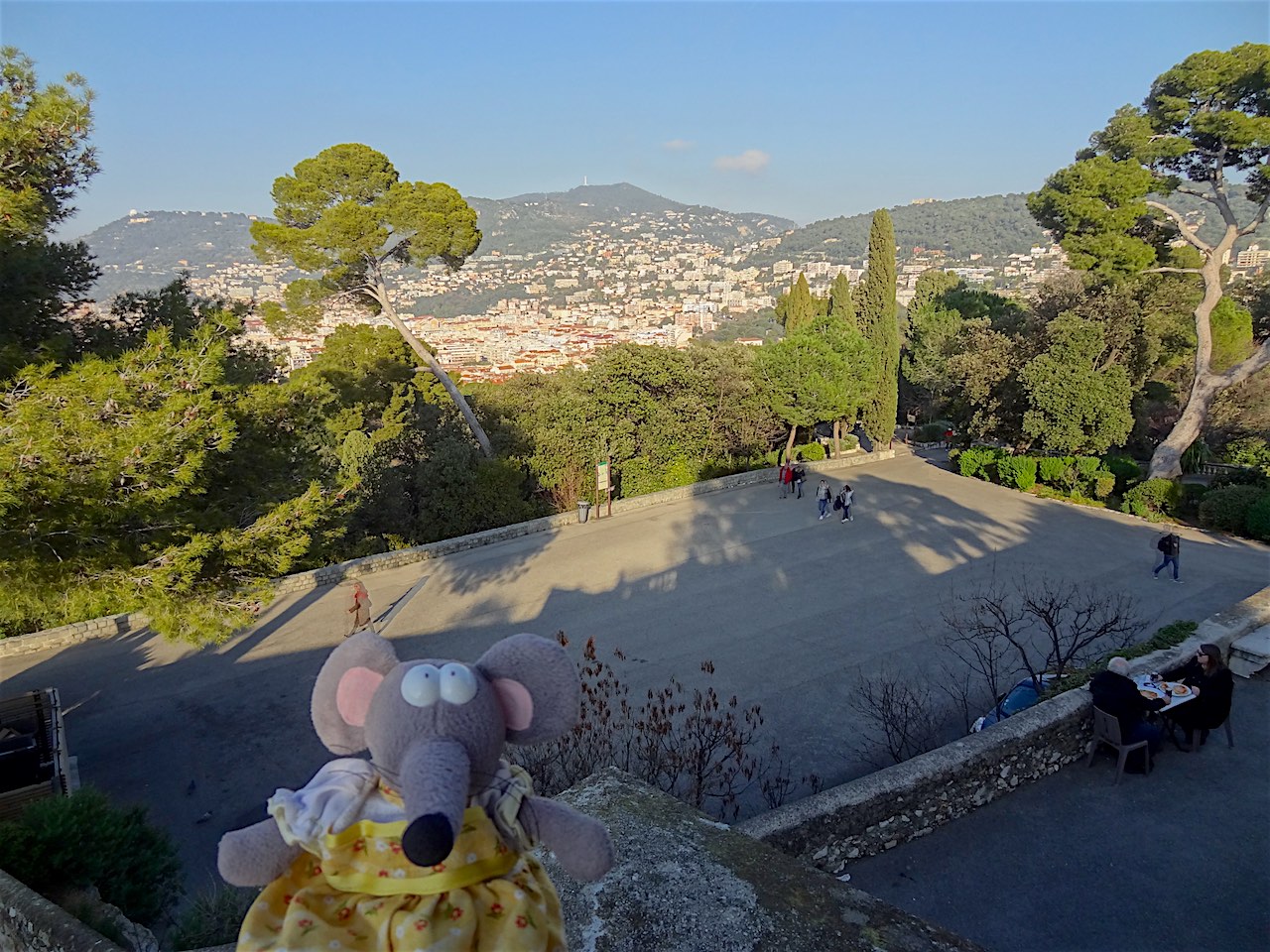 Colline du château à Nice