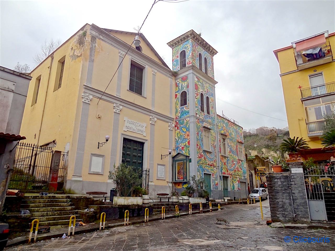 quartier des fontanelle à Naples