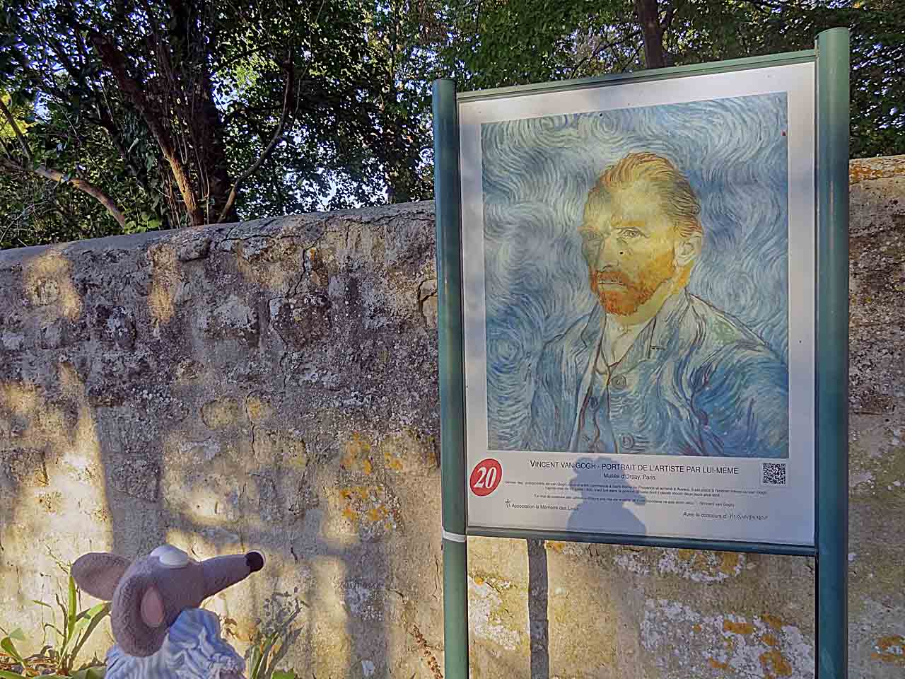L'autoportrait de Van Gogh à Auvers-sur-Oise