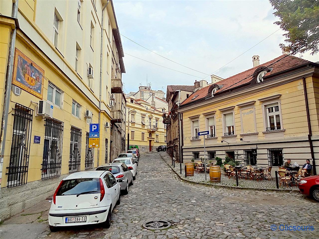 Quartier de Kosančićev Venac à Belgrade