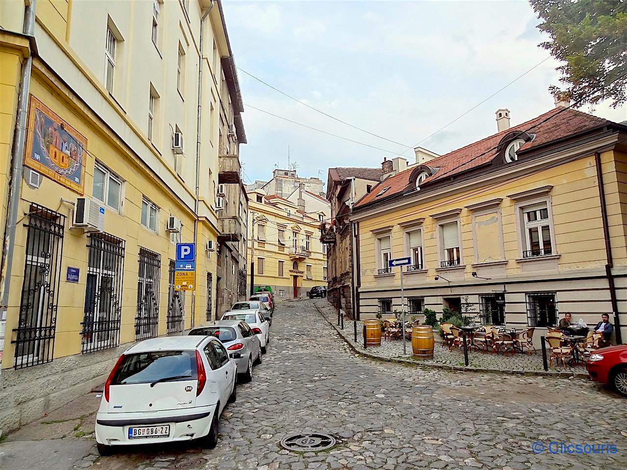 Quartier de Kosančićev Venac à Belgrade