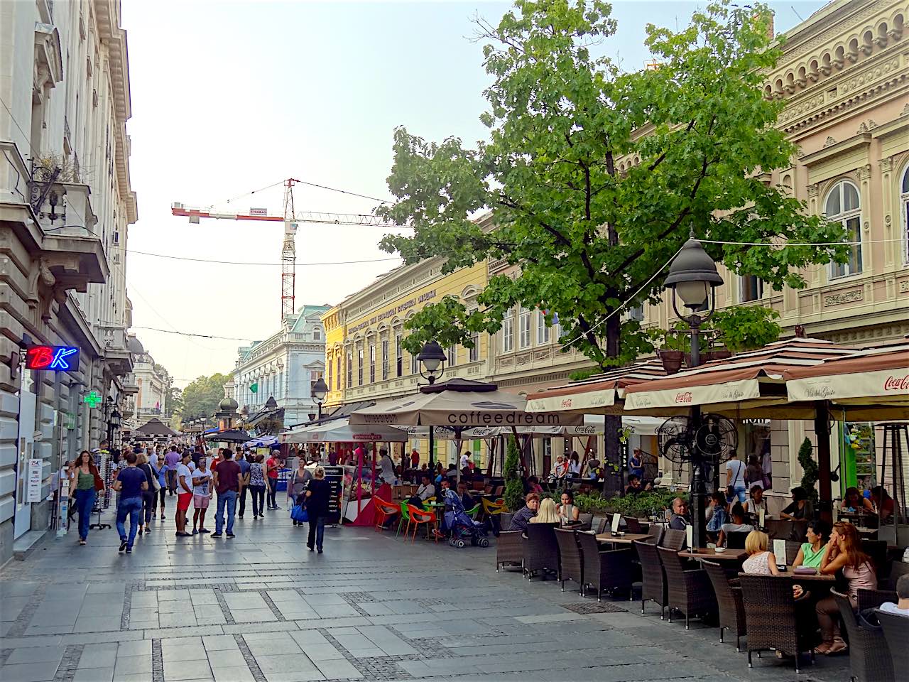 rue Knez Mihaila à Belgrade