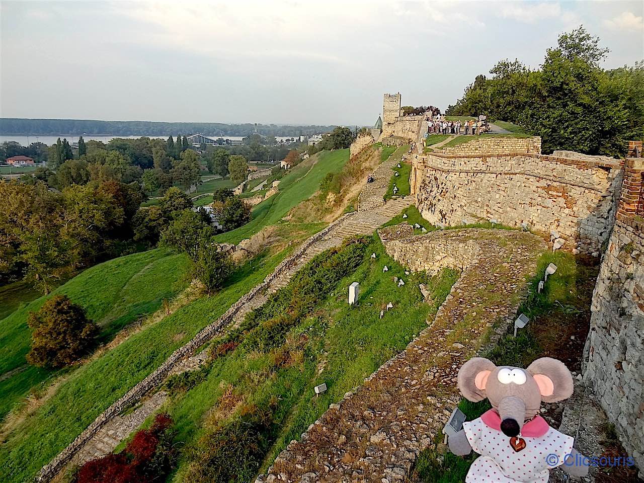 forteresse Kalamegdan à Belgrade