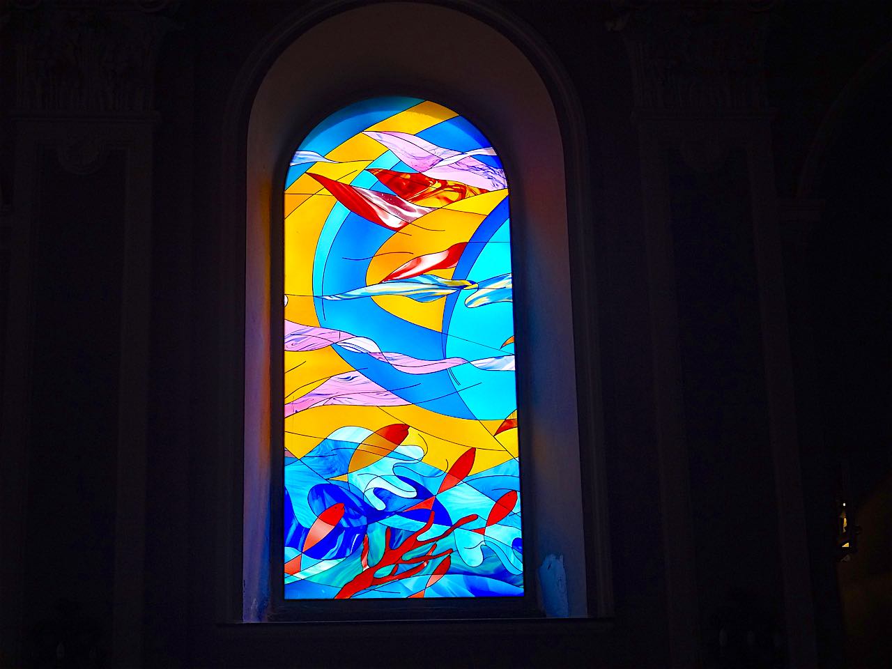 vitrail de Sant’Antonio di Boccadasse