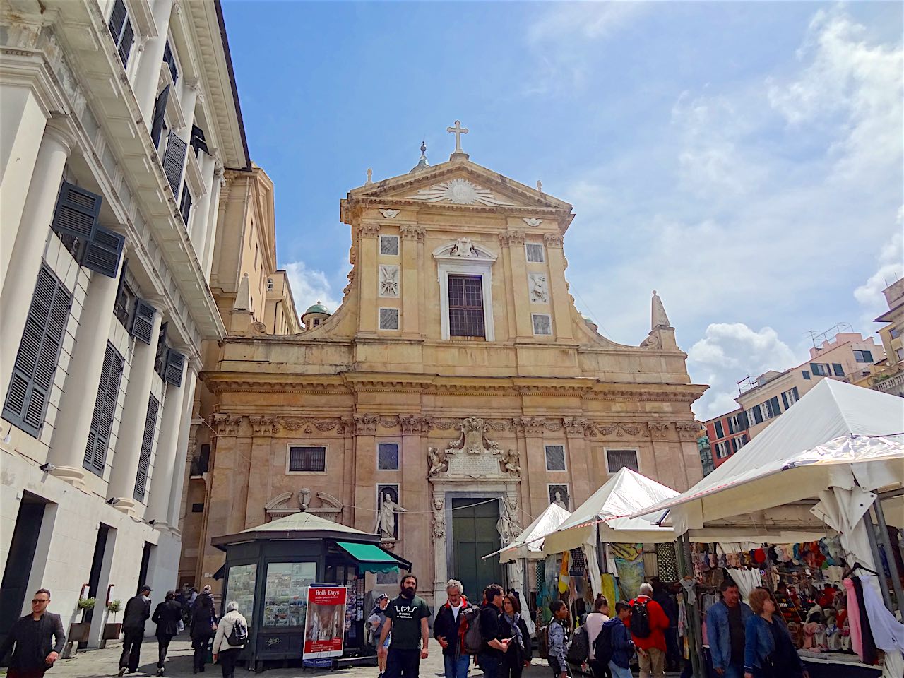 église du Gésu à Gênes