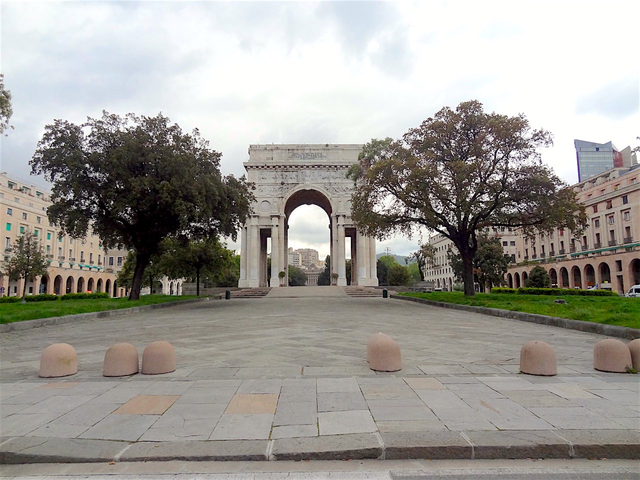 piazza della vittoria à Gênes