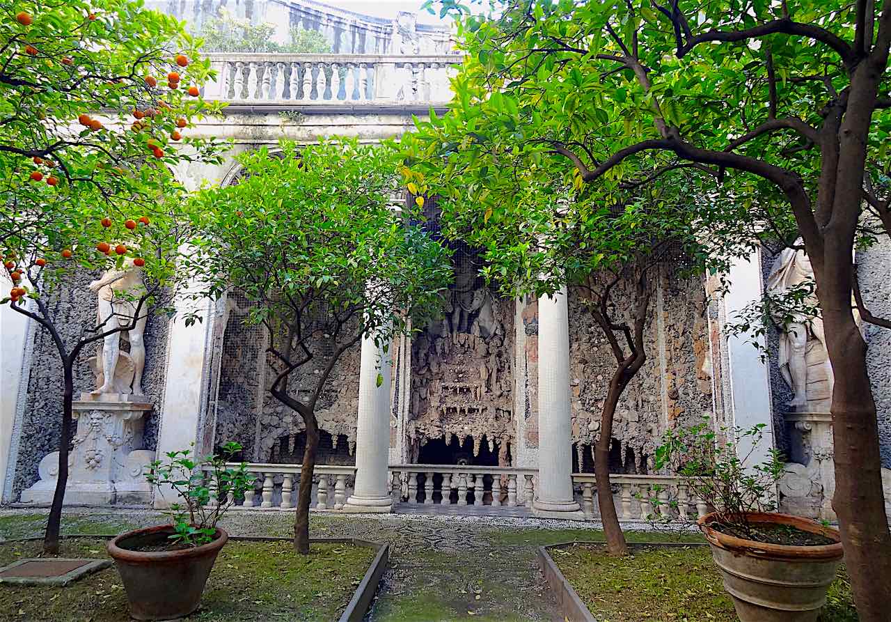 jardin de l'Université de Gênes