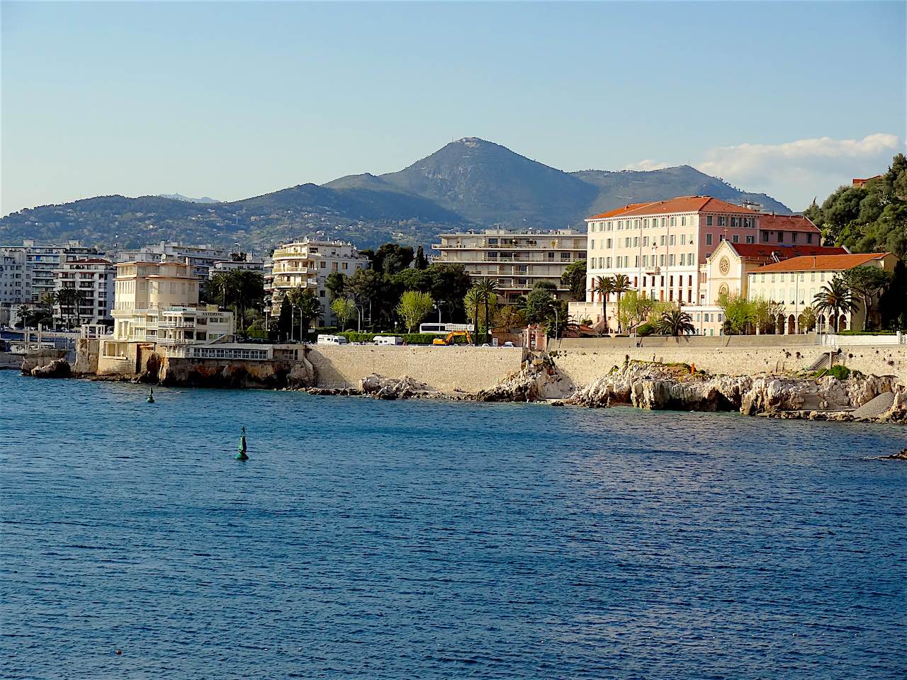 boulevard Franck Pilatte à Nice