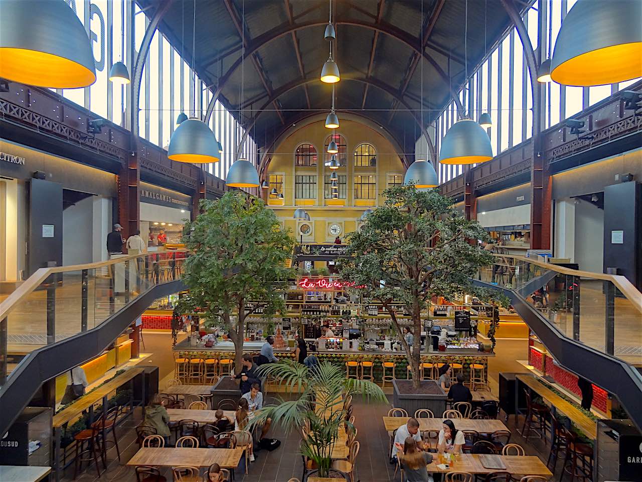 hall gourmande de la gare du sud à Nice