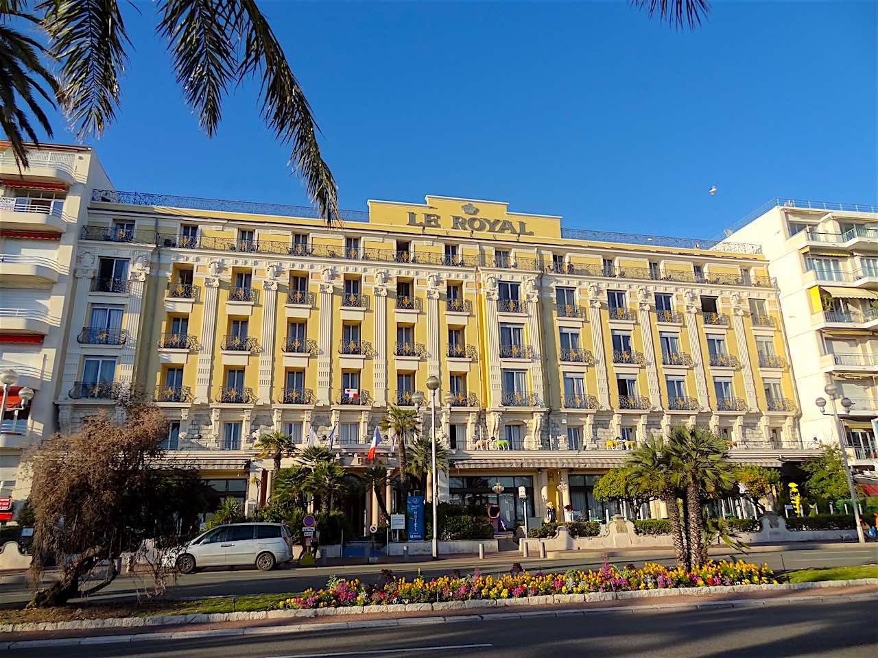 hôtel Royal à Nice sur la Promenade des Anglais