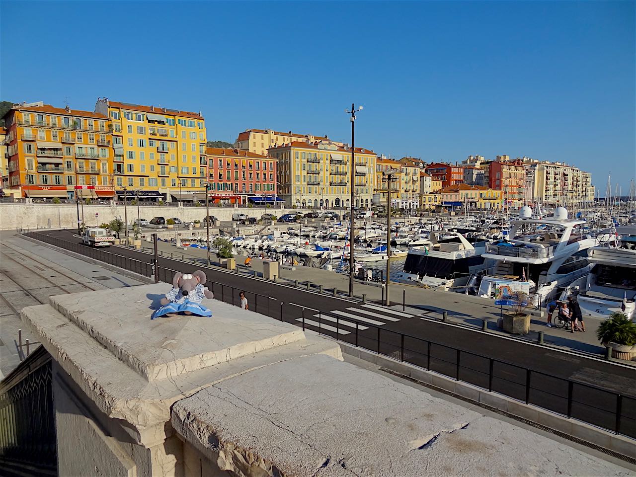 le port de Nice côté est