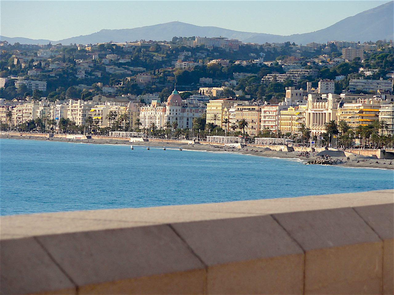 vue sur la Promenade des Anglais