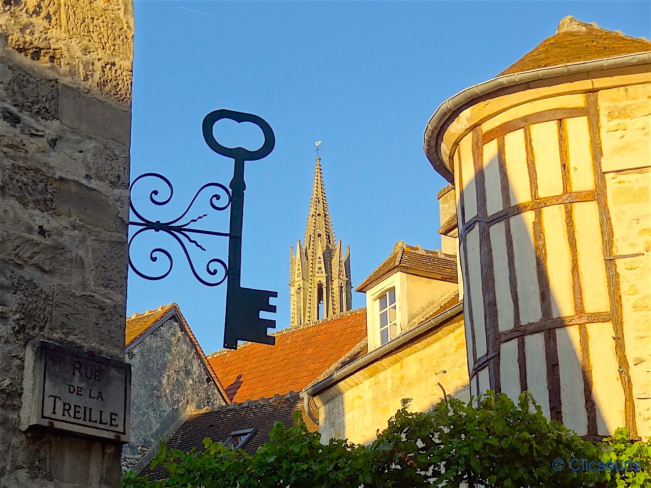 rue de la Treille à Senlis