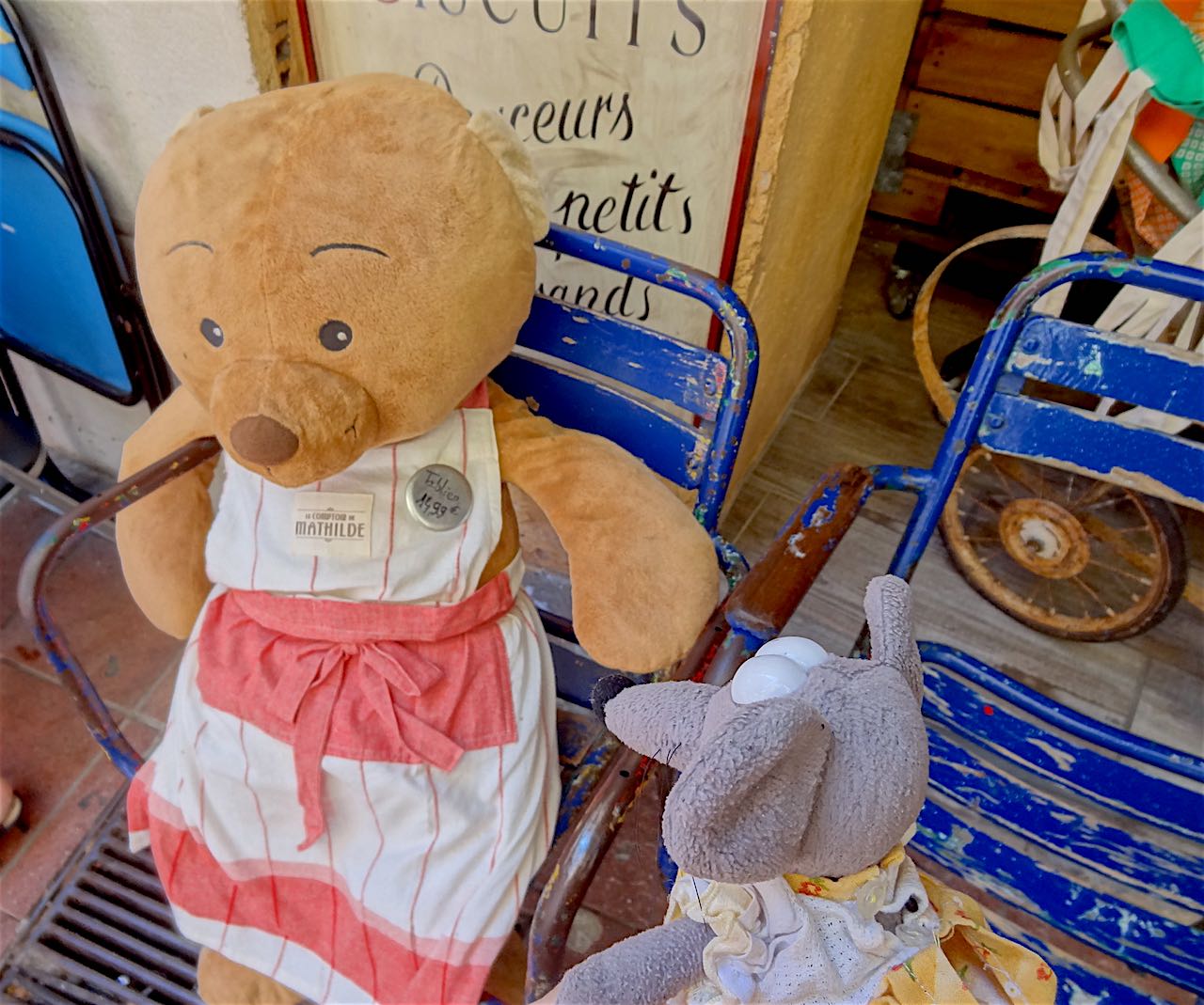 Nounours dans le Vieux Nice