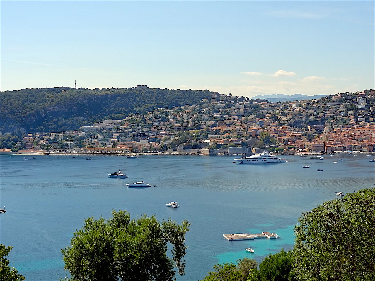 vue sur Villefranche-sur-Mer