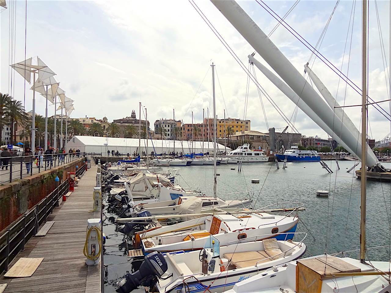 vieux port à Gênes