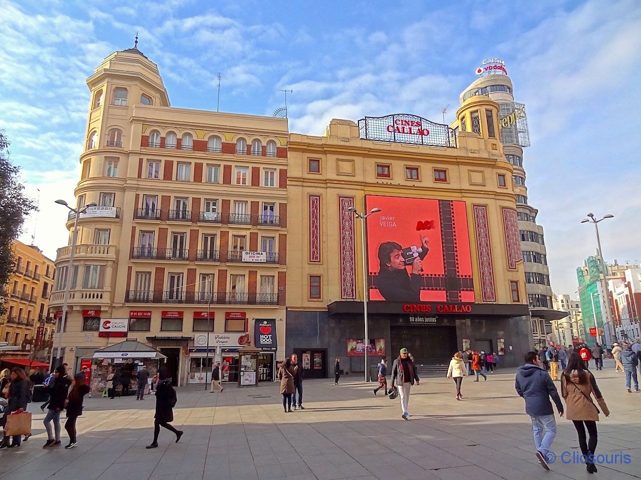 Plazal del Callao à Madrid