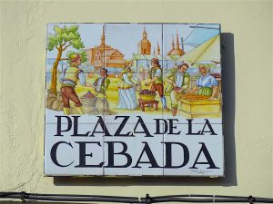 plaza de la Cebada à Madrid