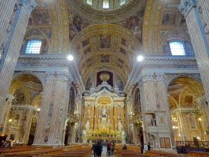 église du Gesu Nuovo à Naples