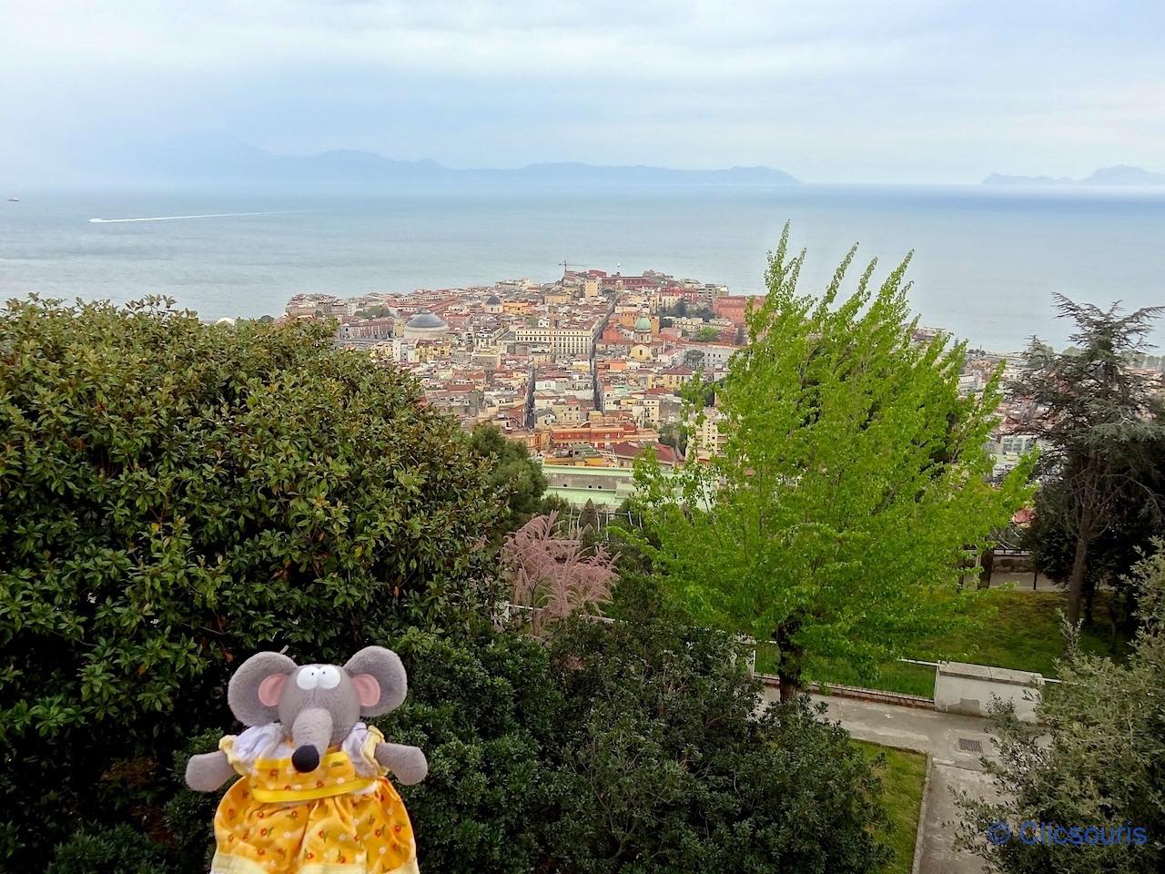 centre de Naples depuis la Chartreuse