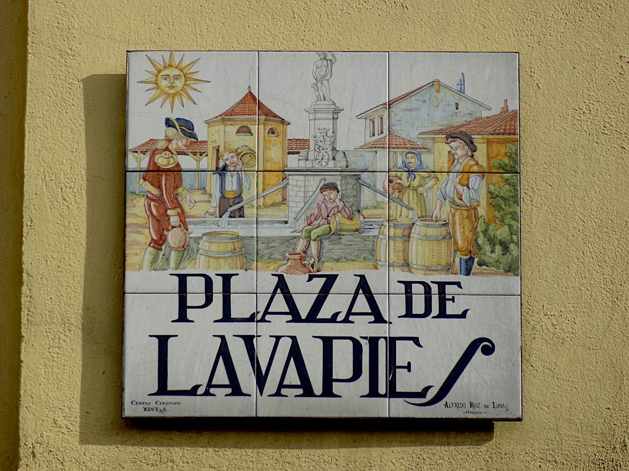 quartier de Lavapiés à Madrid