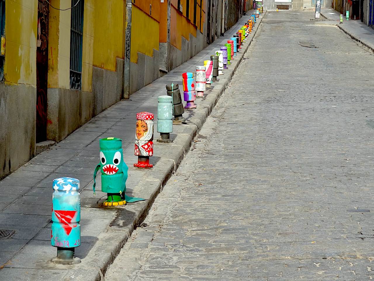 une rue à Lavapiés