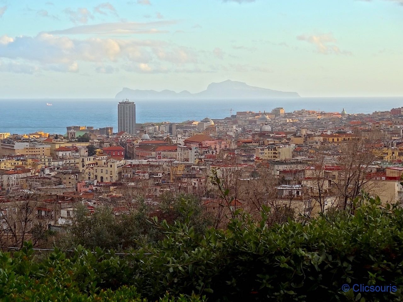vue sur le centre de Naples